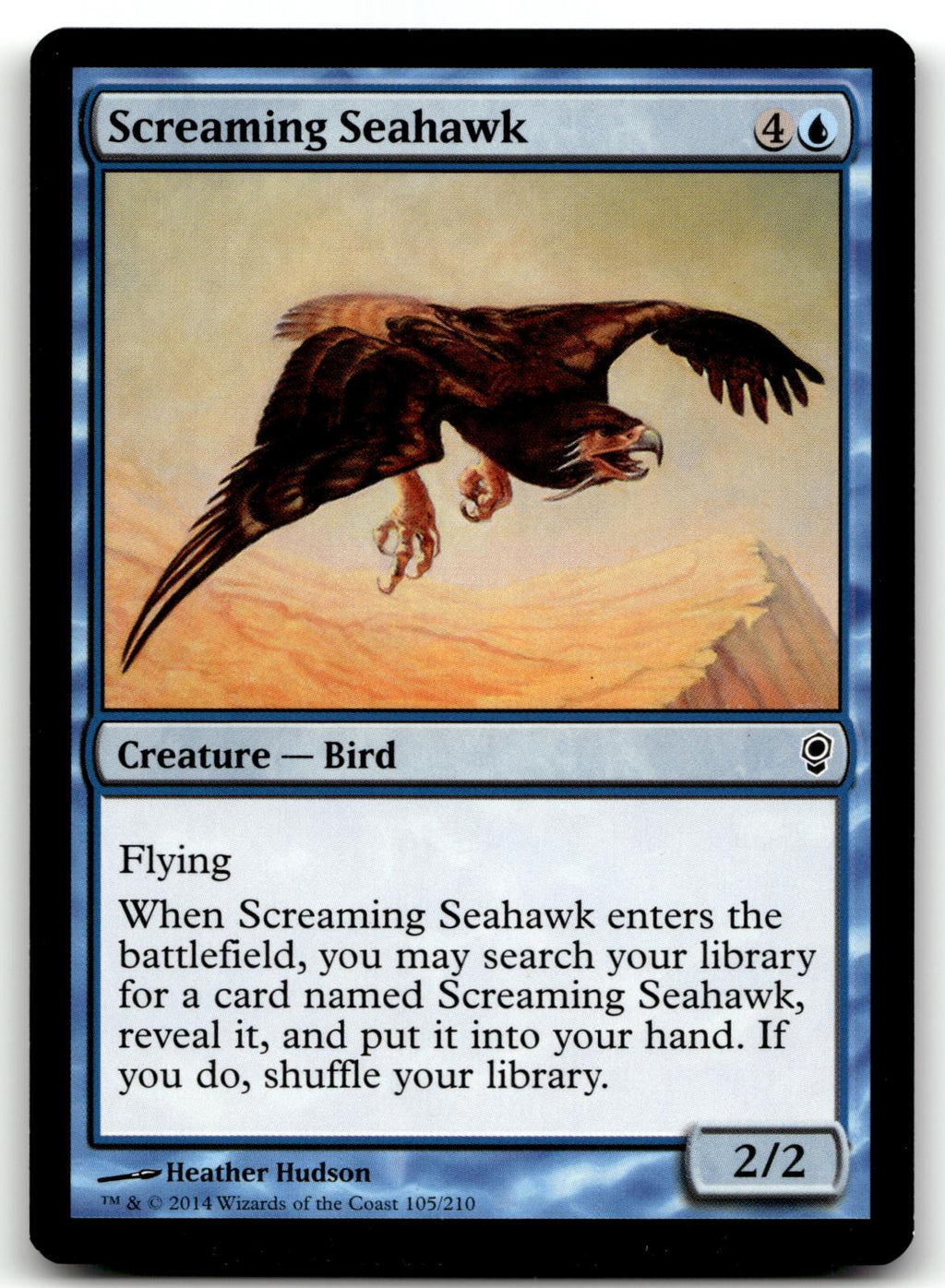 Screaming Seahawk 105 Common Conspiracy Magic: The Gathering Near Mint