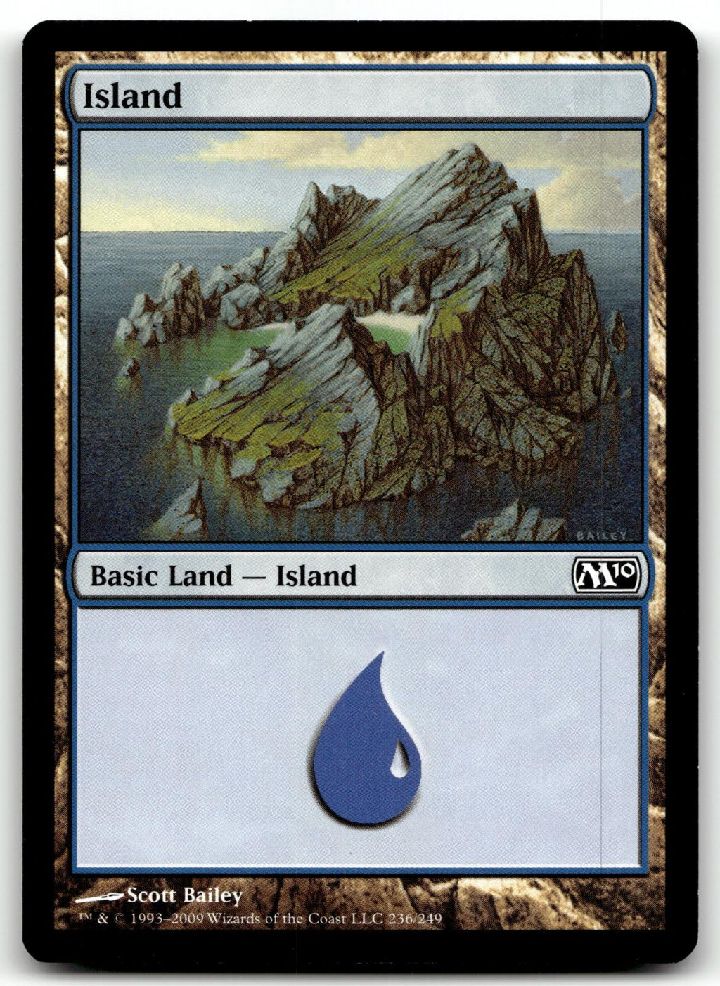 Island (236) 236 Land Magic 2010 (M10) Magic: The Gathering Near Mint