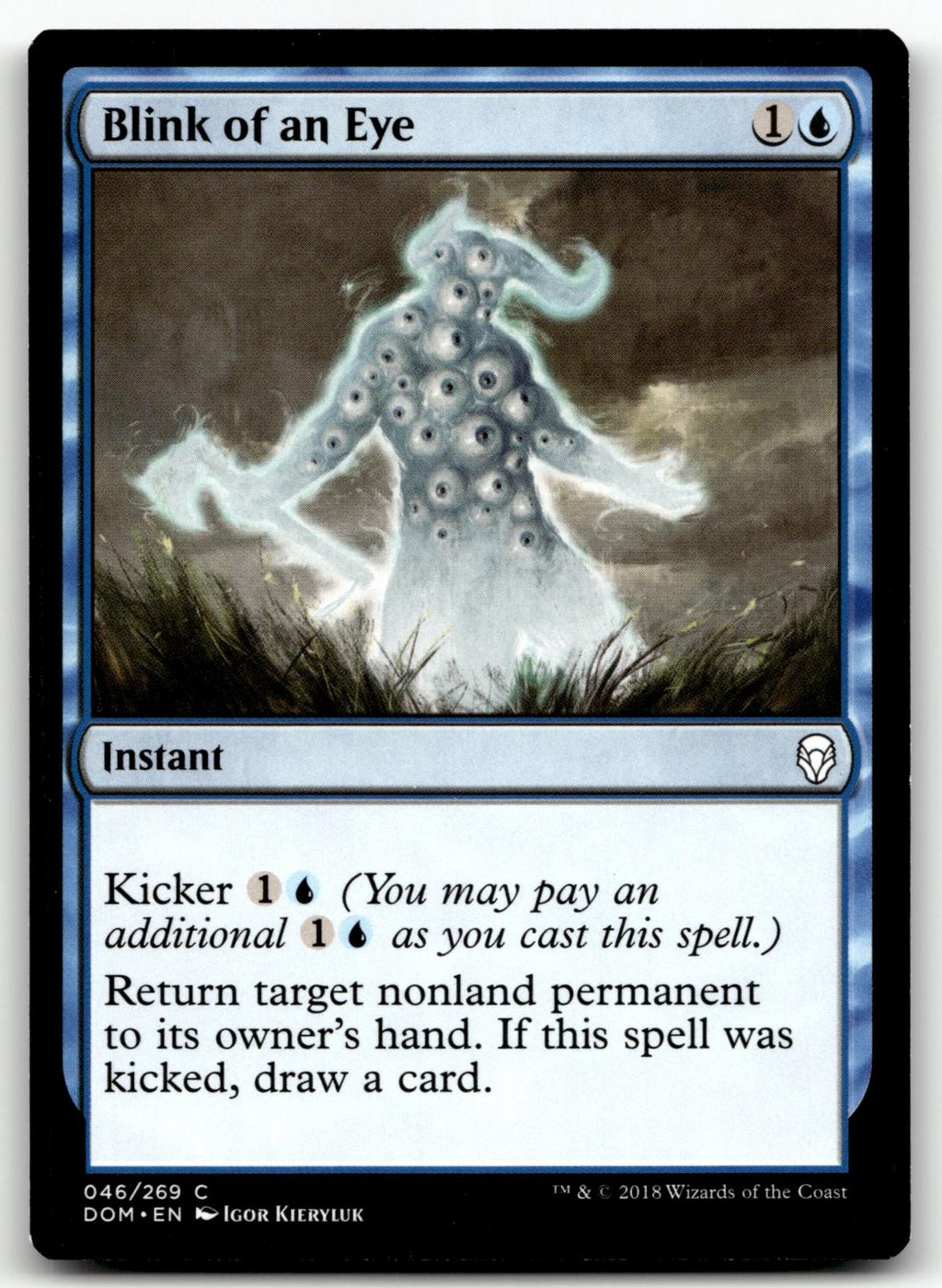 Blink of an Eye 46 Common Dominaria Magic: The Gathering Near Mint