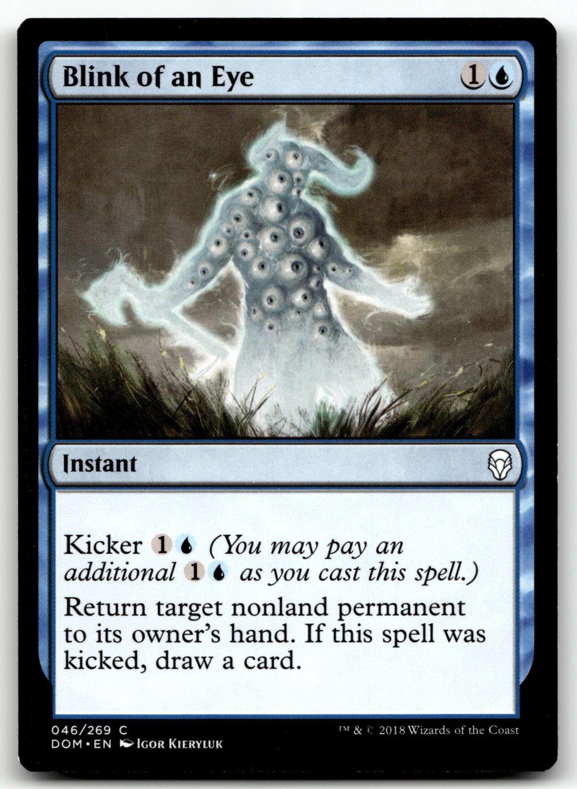 Blink of an Eye 46 Common Dominaria Magic: The Gathering Near Mint