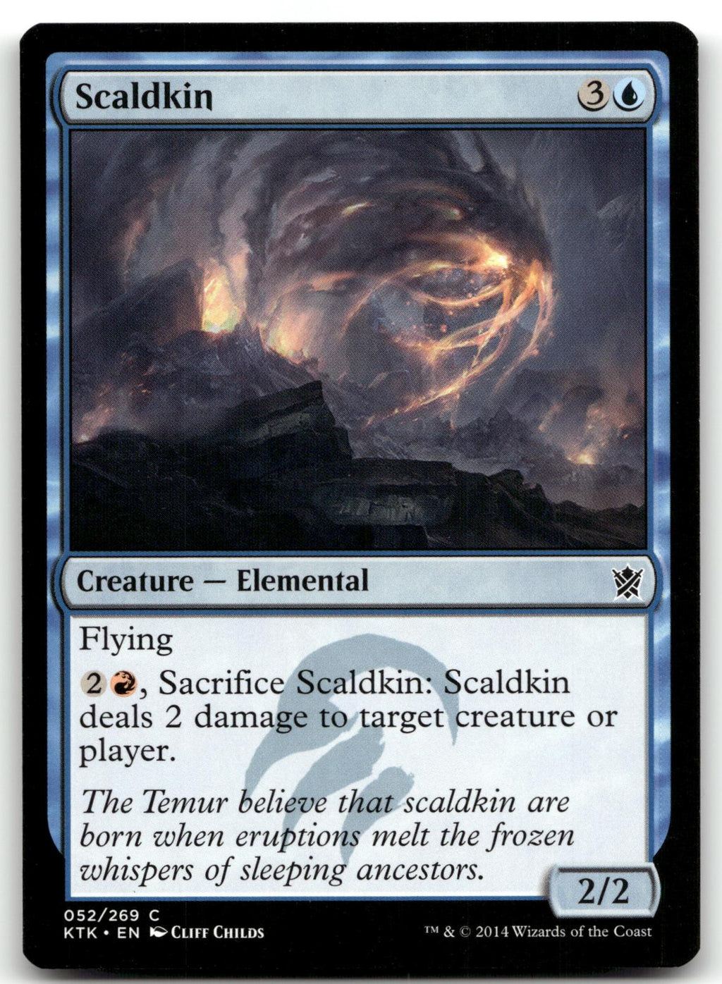 Scaldkin 52 Common Khans of Tarkir Magic: The Gathering Near Mint