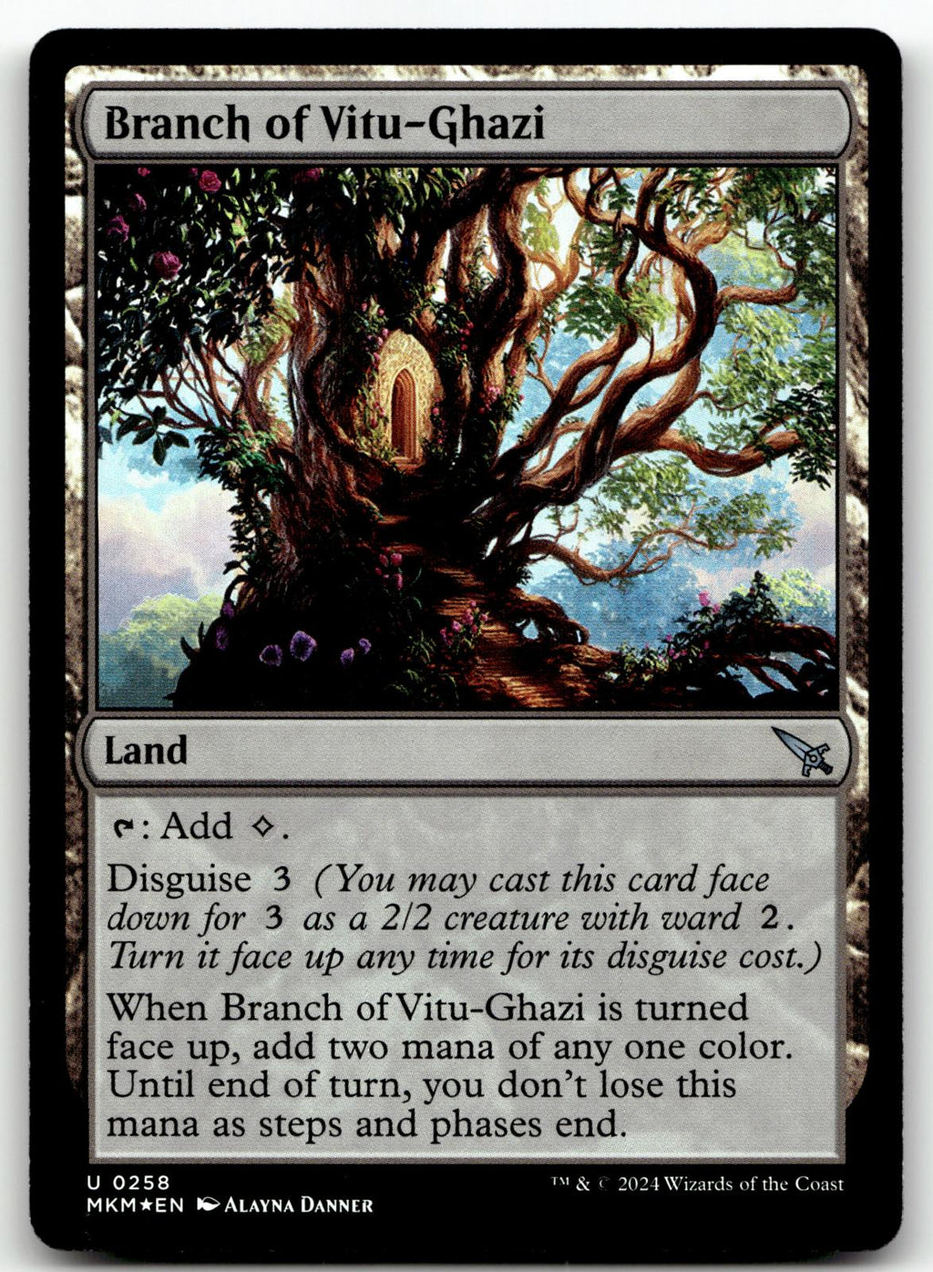 Branch of Vitu-Ghazi 258 Murders at Karlov Manor Magic: The Gathering Foil NM