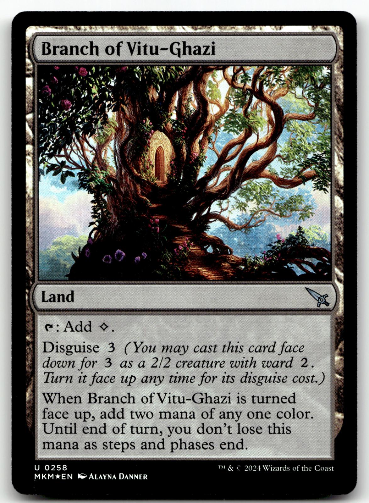 Branch of Vitu-Ghazi 258 Murders at Karlov Manor Magic: The Gathering Foil NM