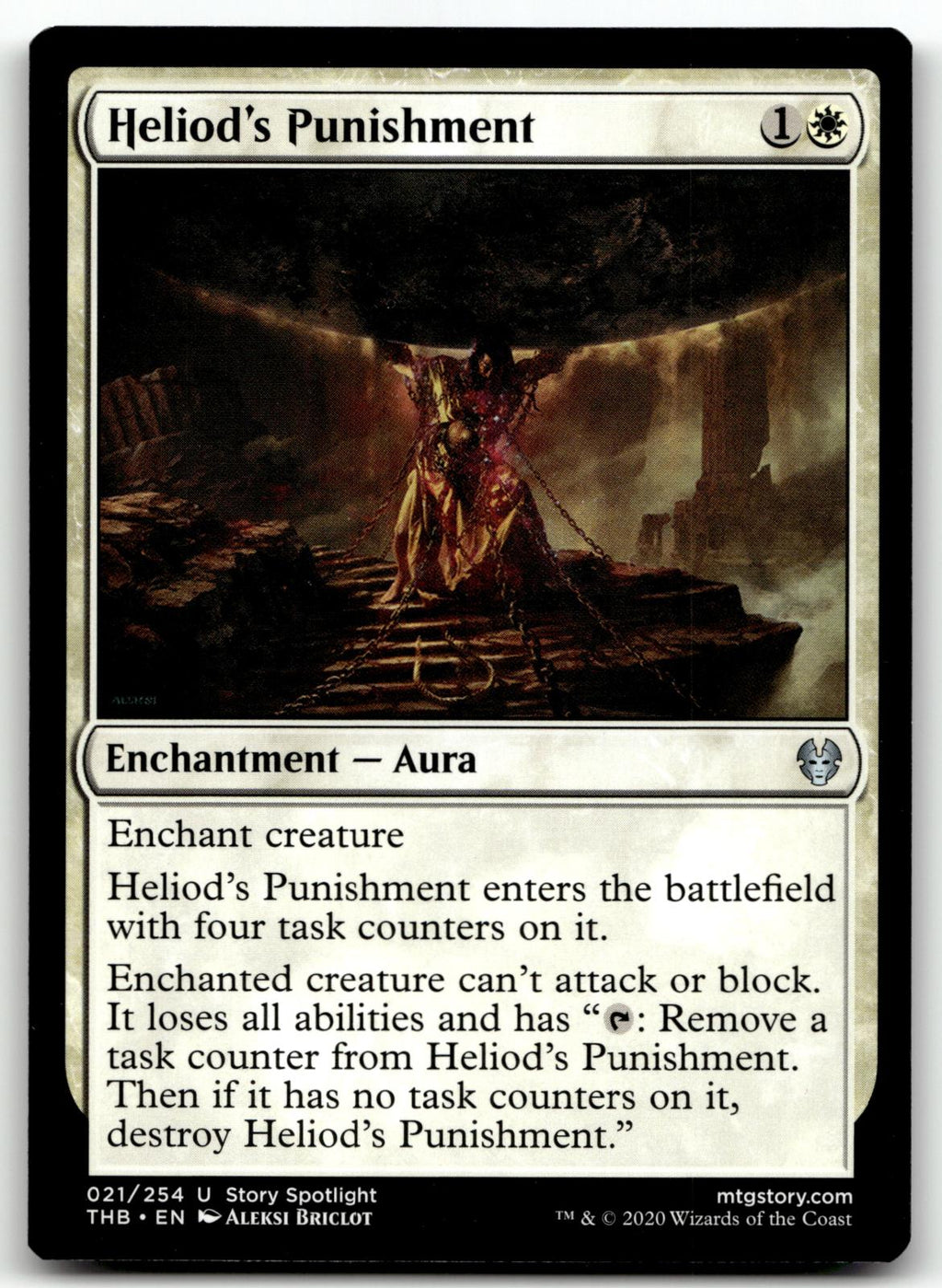 Heliod's Punishment 21 Uncommon Theros Beyond Death Magic: The Gathering NM