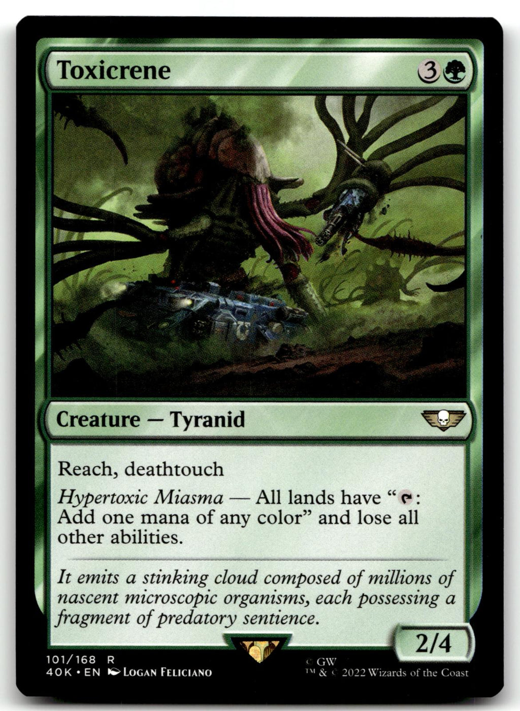 Toxicrene (Surge Foil) 101 Universes Beyond: Warhammer 40,000 Magic: 