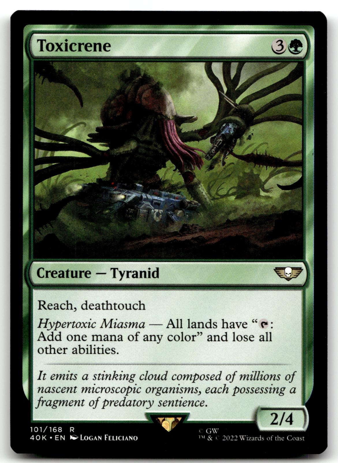 Toxicrene (Surge Foil) 101 Universes Beyond: Warhammer 40,000 Magic: 