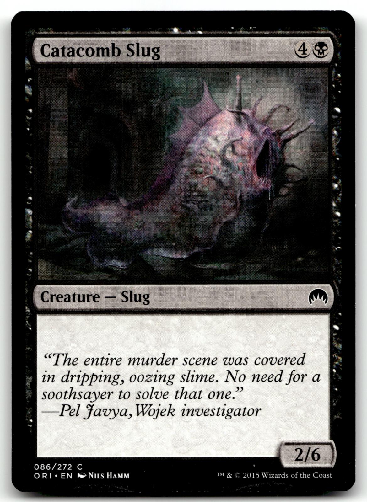Catacomb Slug 86 Common Magic Origins Magic: The Gathering Near Mint