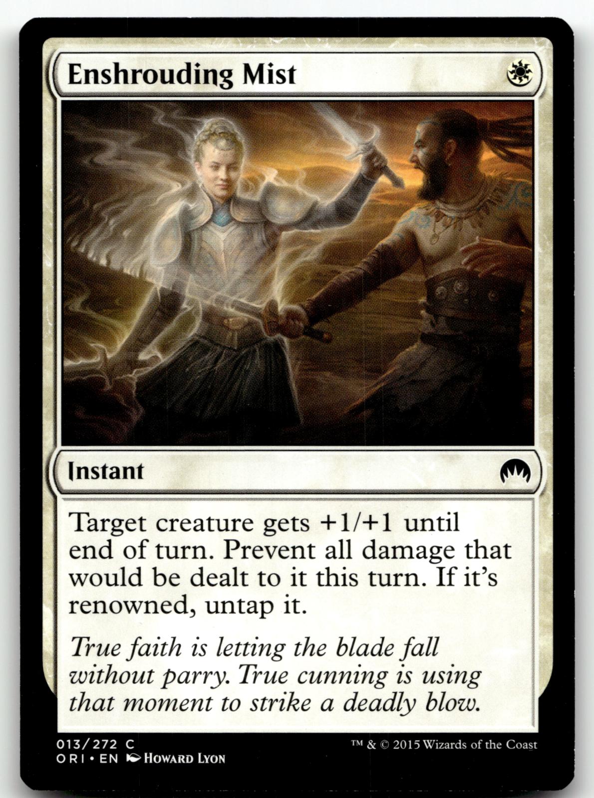 Enshrouding Mist 13 Common Magic Origins Magic: The Gathering Near Mint