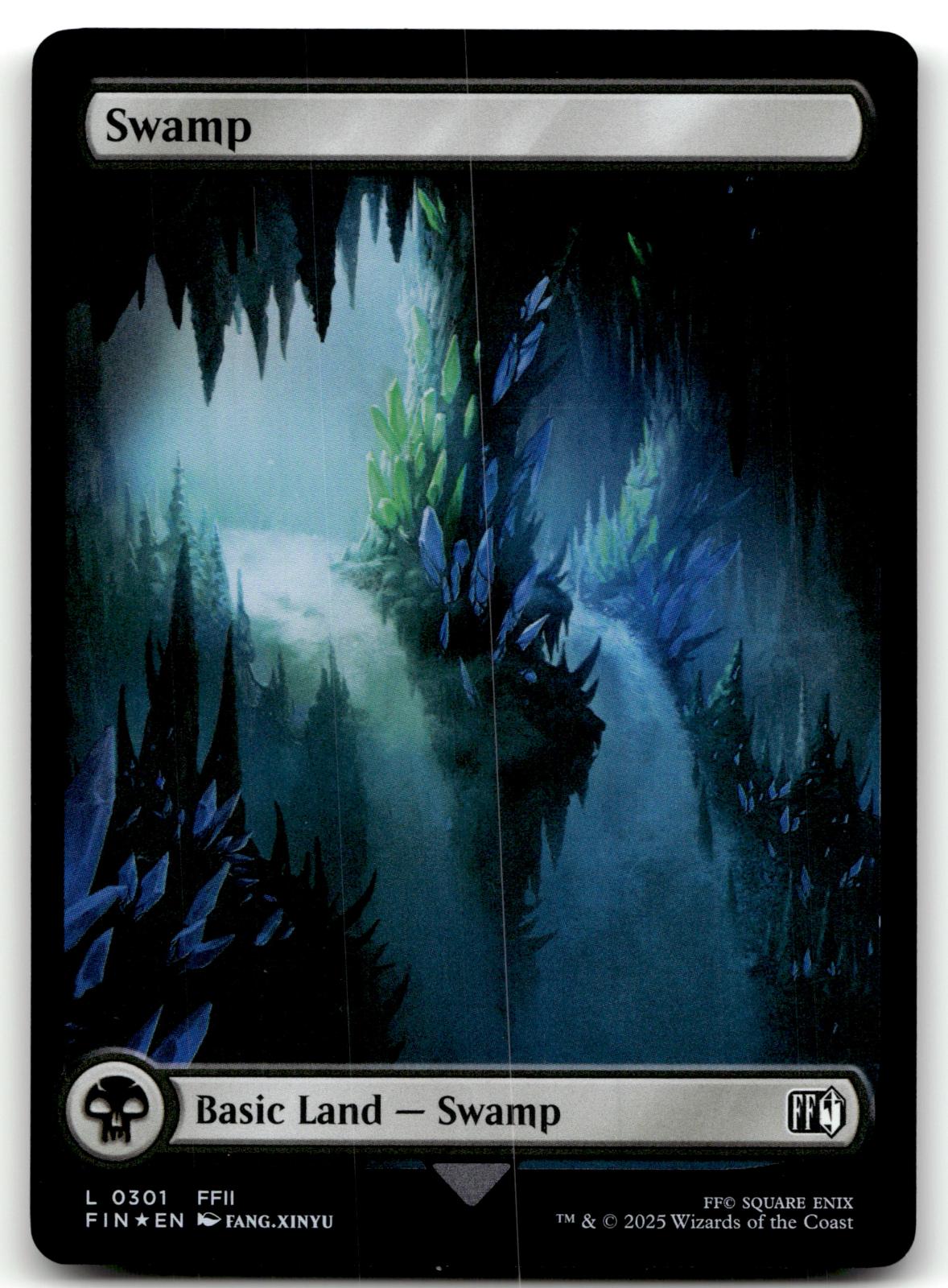 Swamp (0301) 301 Land FINAL FANTASY Magic: The Gathering Foil Near Mint