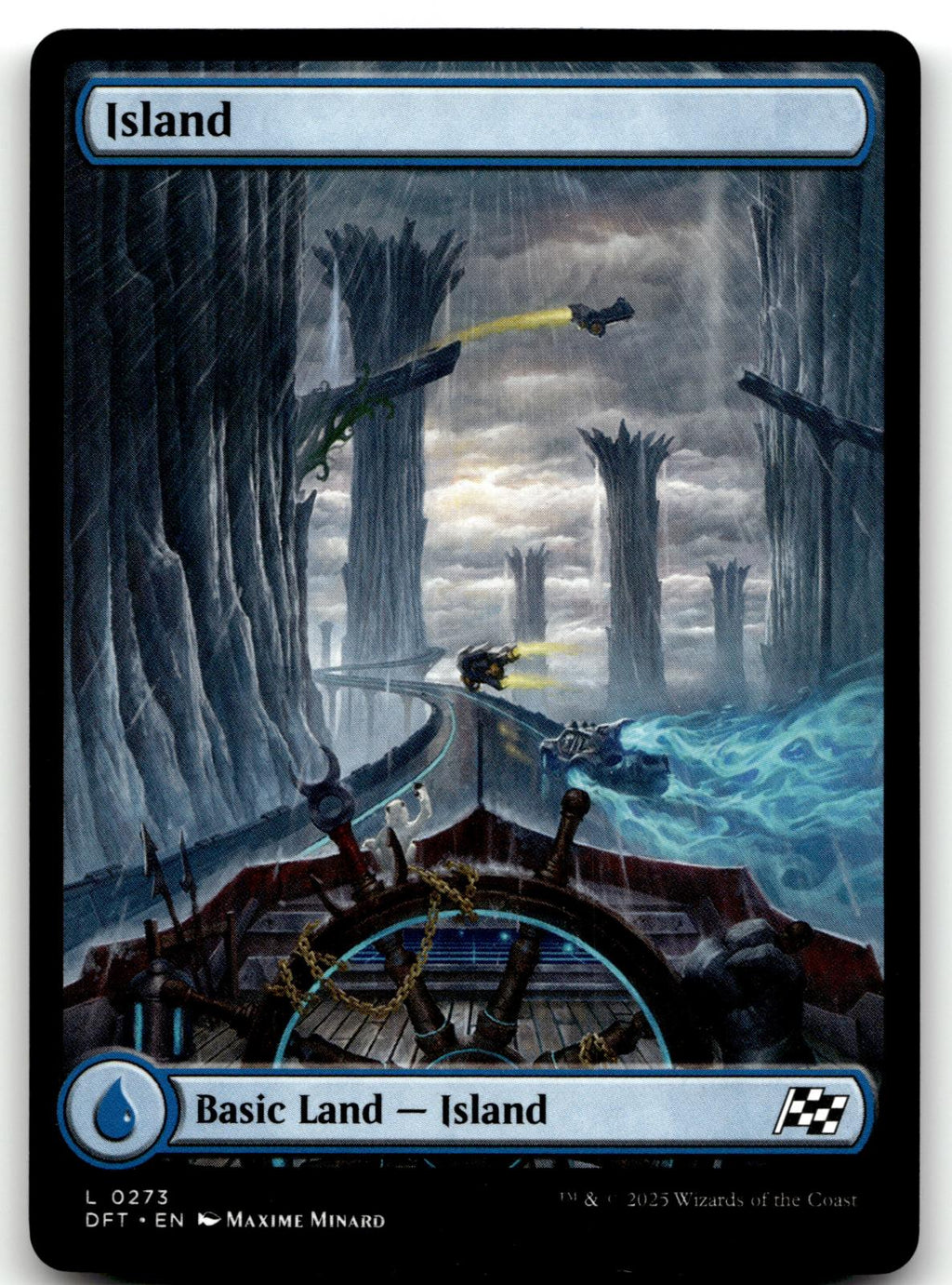 Island (0273) 273 Land Aetherdrift Magic: The Gathering Near Mint