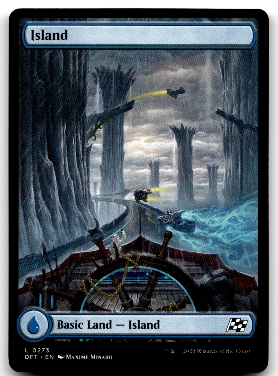 Island (0273) 273 Land Aetherdrift Magic: The Gathering Near Mint
