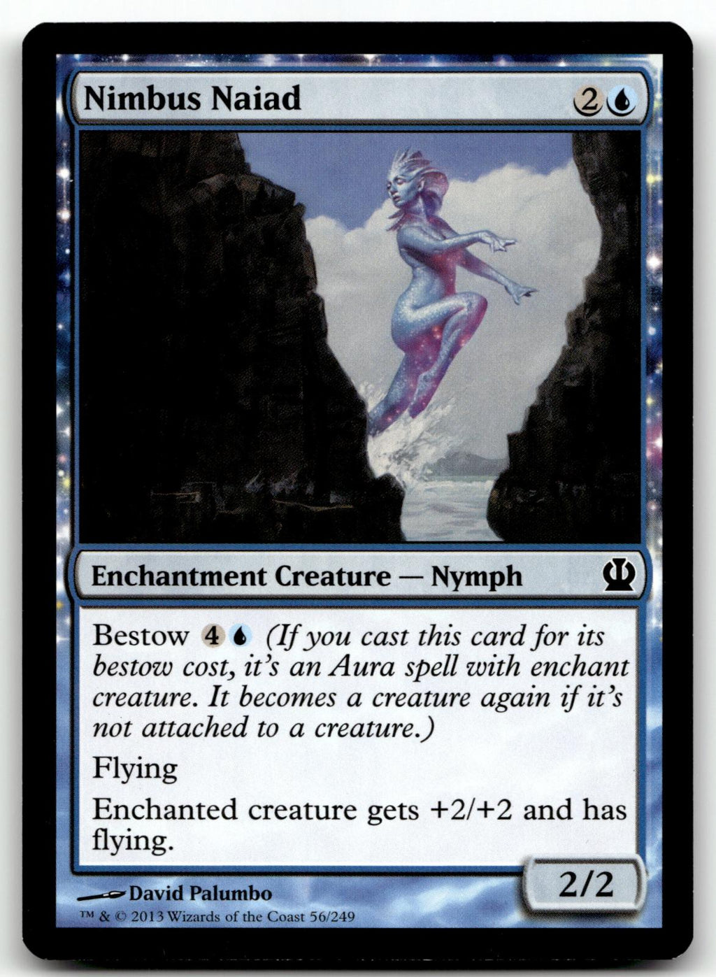 Nimbus Naiad 56 Common Theros Magic: The Gathering Near Mint