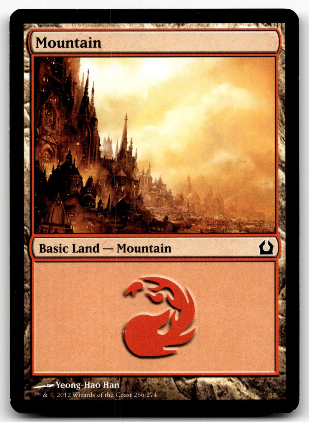Mountain (266) 266 Land Return to Ravnica Magic: The Gathering Near Mint
