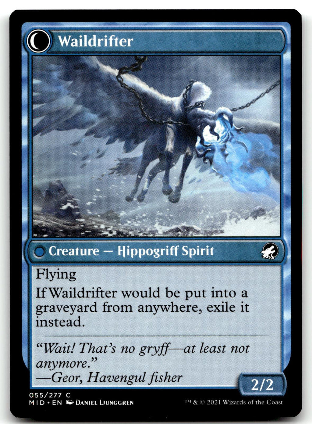 Galedrifter 55 Common Innistrad: Midnight Hunt Magic: The Gathering Near Mint