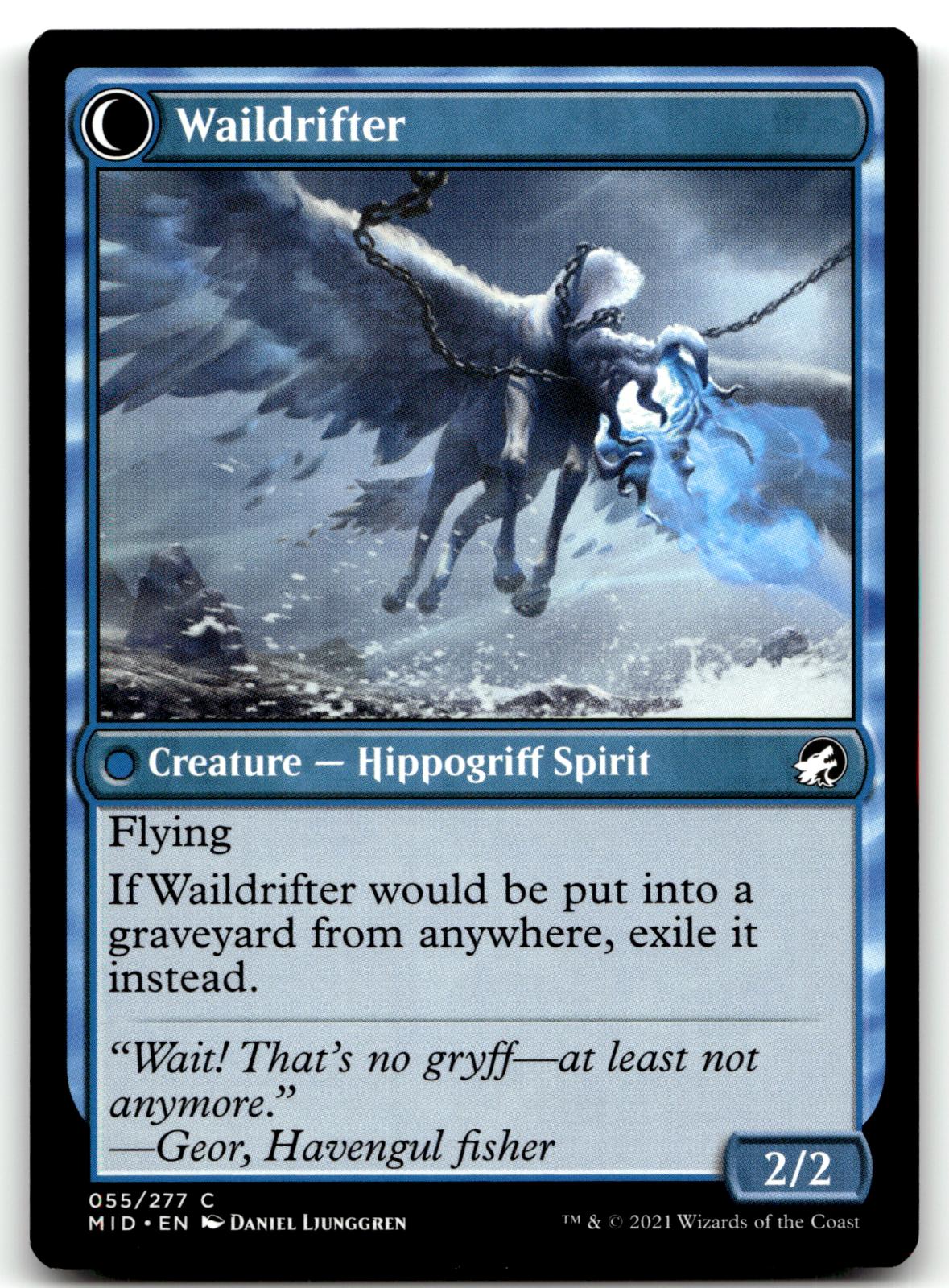 Galedrifter 55 Common Innistrad: Midnight Hunt Magic: The Gathering Near Mint