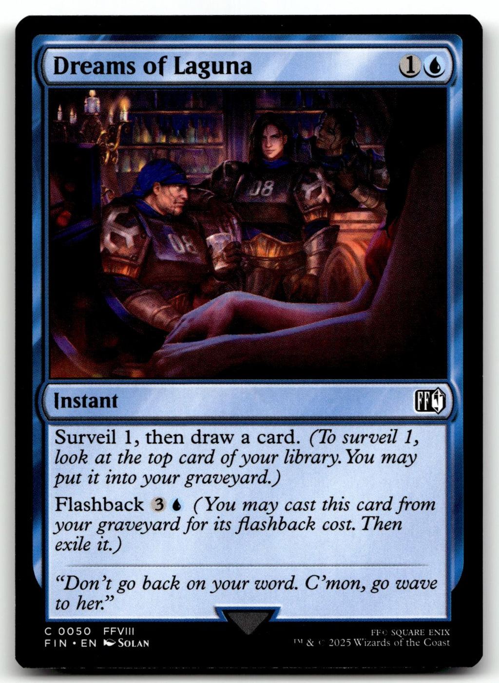 Dreams of Laguna 50 Common FINAL FANTASY Magic: The Gathering Near Mint