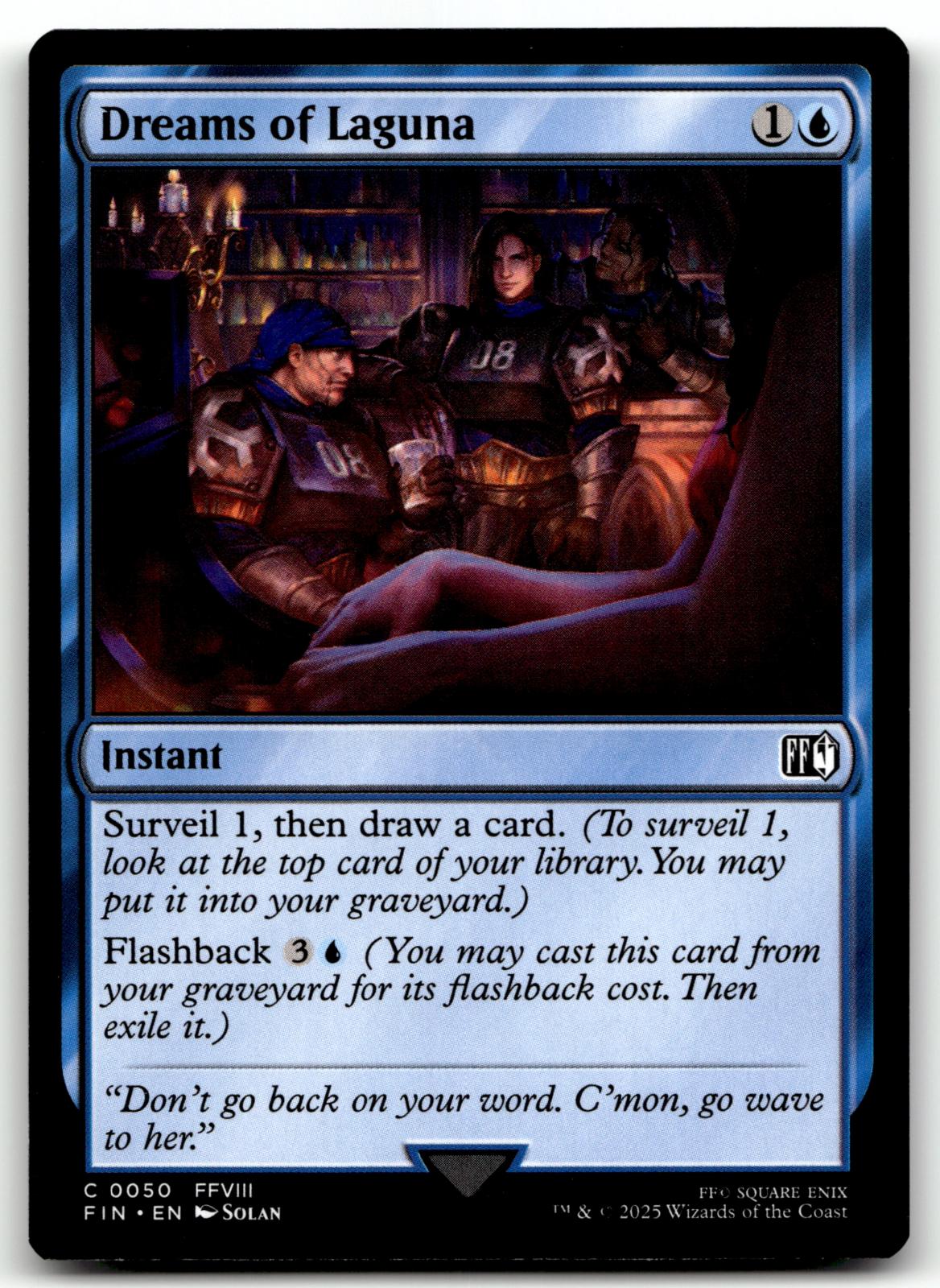Dreams of Laguna 50 Common FINAL FANTASY Magic: The Gathering Near Mint