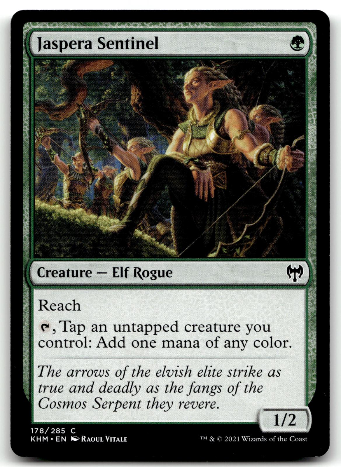 Jaspera Sentinel 178 Common Kaldheim Magic: The Gathering Near Mint