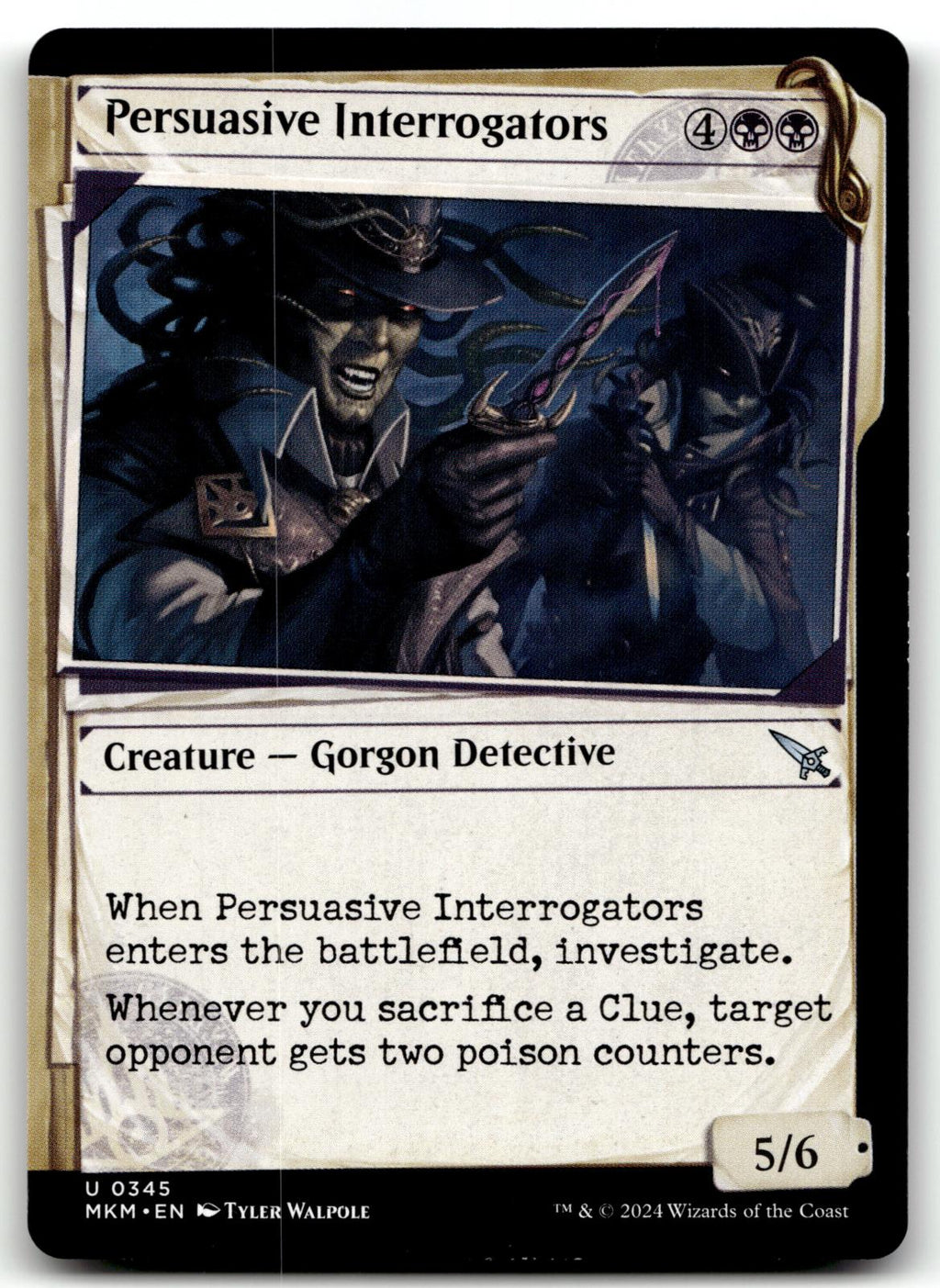 Persuasive Interrogators (Showcase) 345 Murders at Karlov Manor Magic: 