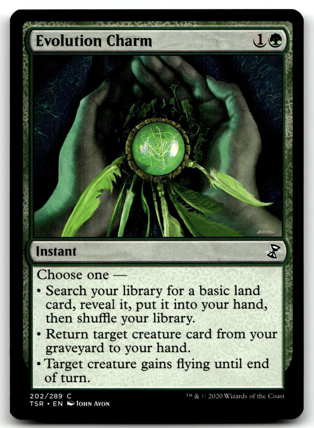 Evolution Charm 202 Common Time Spiral: Remastered Magic: The Gathering NM