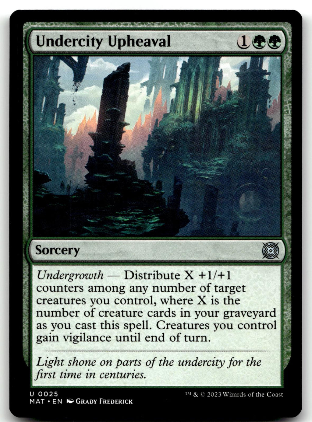 Undercity Upheaval 25 March of the Machine: The Aftermath Magic: 