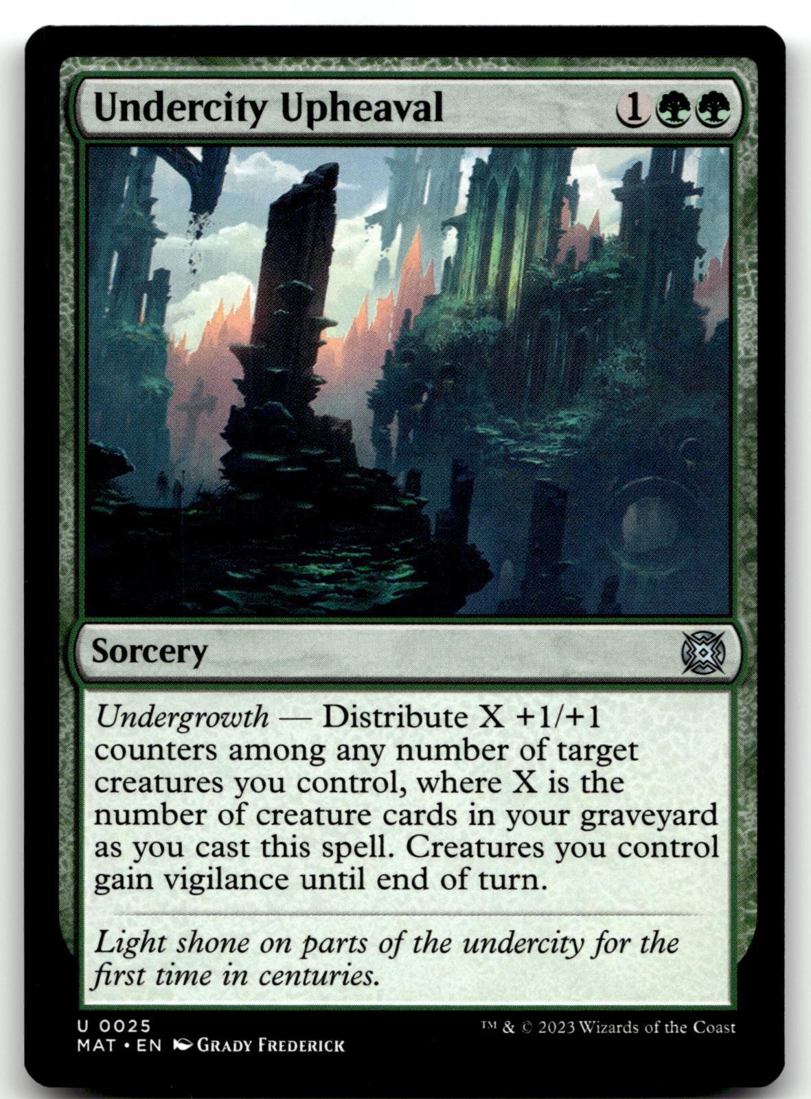 Undercity Upheaval 25 March of the Machine: The Aftermath Magic: 