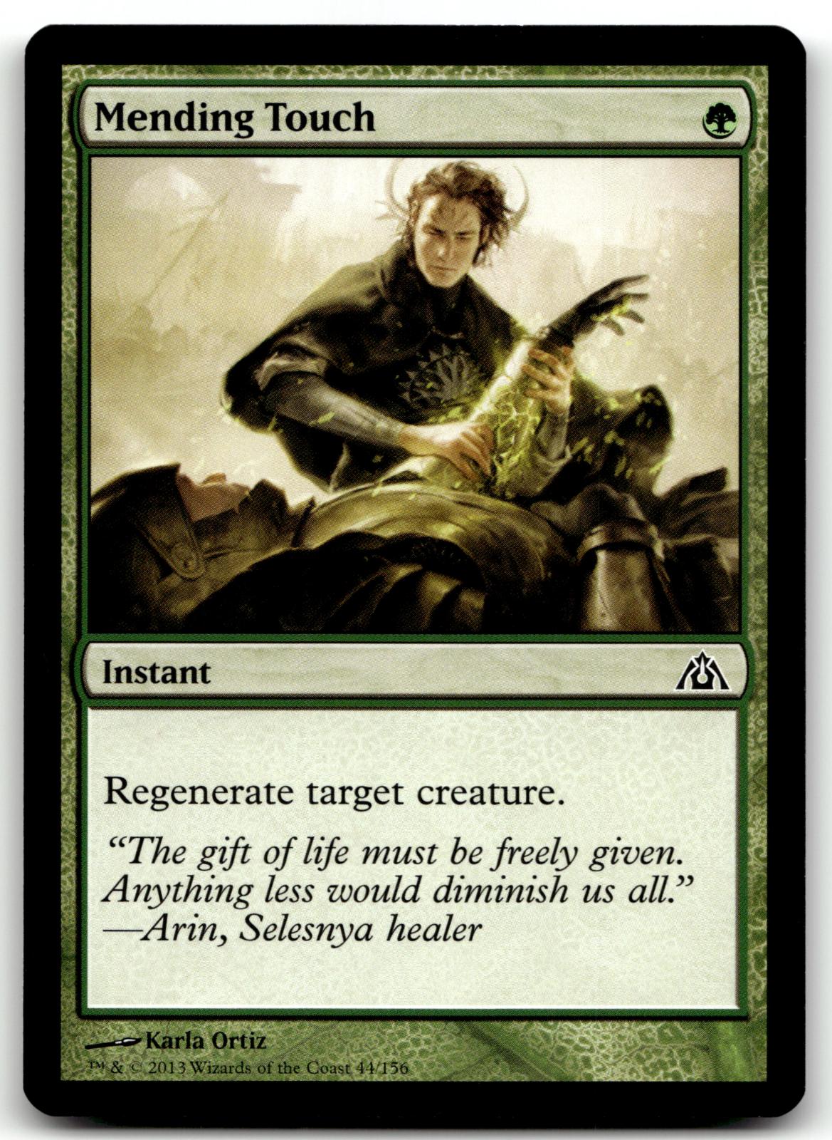 Mending Touch 44 Common Dragon's Maze Magic: The Gathering Near Mint