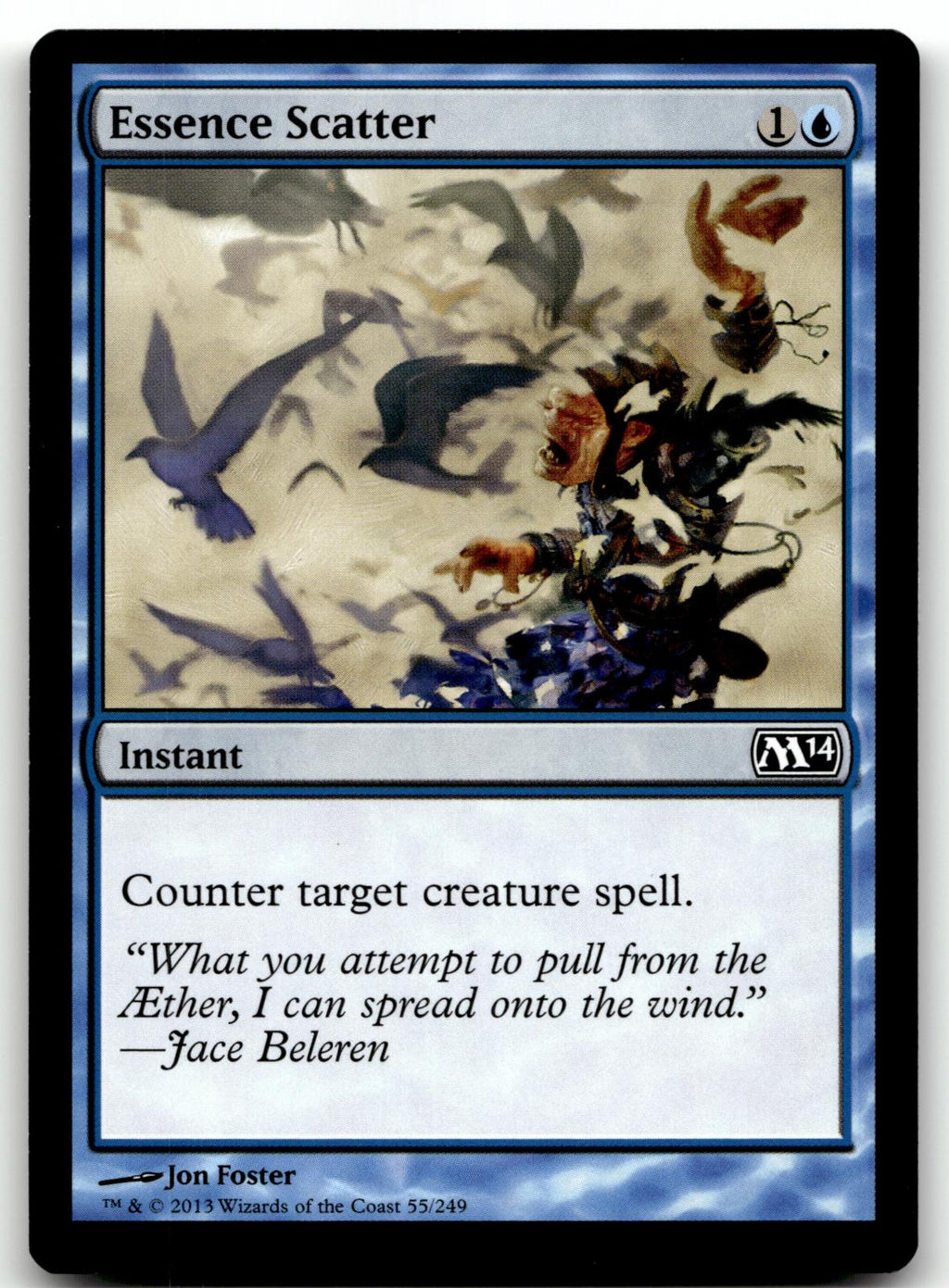 Essence Scatter 55 Common Magic 2014 (M14) Magic: The Gathering Near Mint