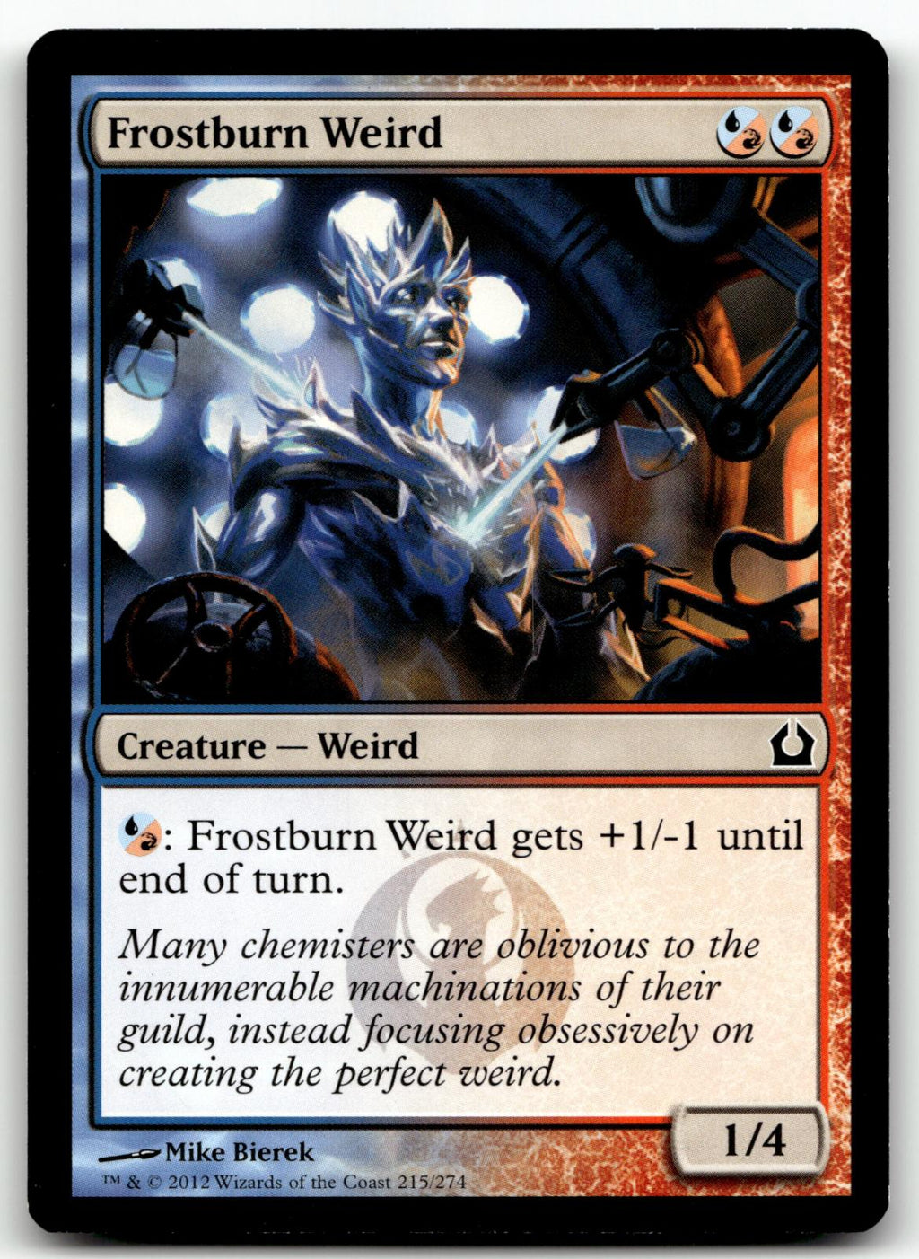 Frostburn Weird 215 Common Return to Ravnica Magic: The Gathering Near Mint