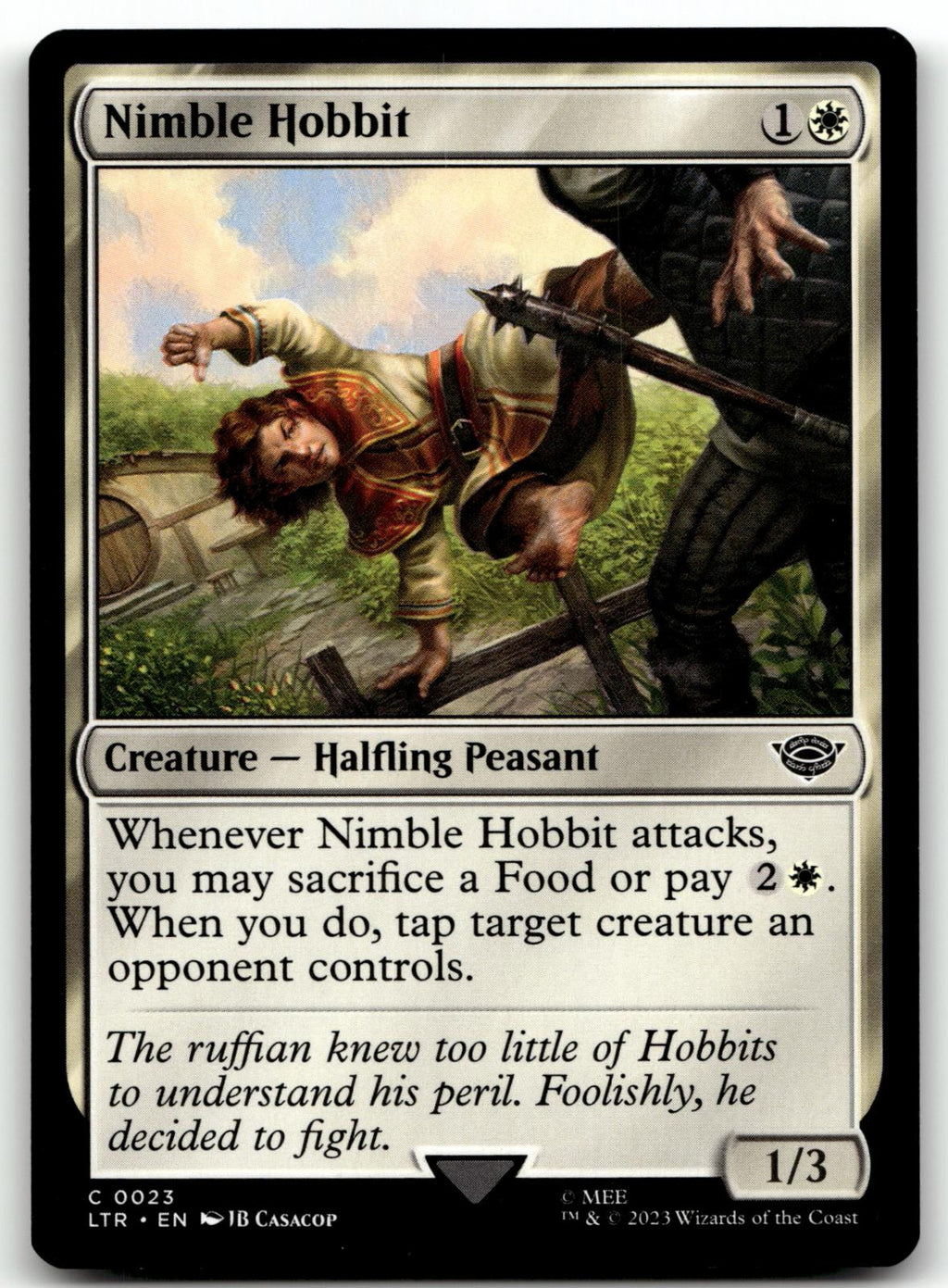 Nimble Hobbit 23 Universes Beyond: The Lord of the Rings: 