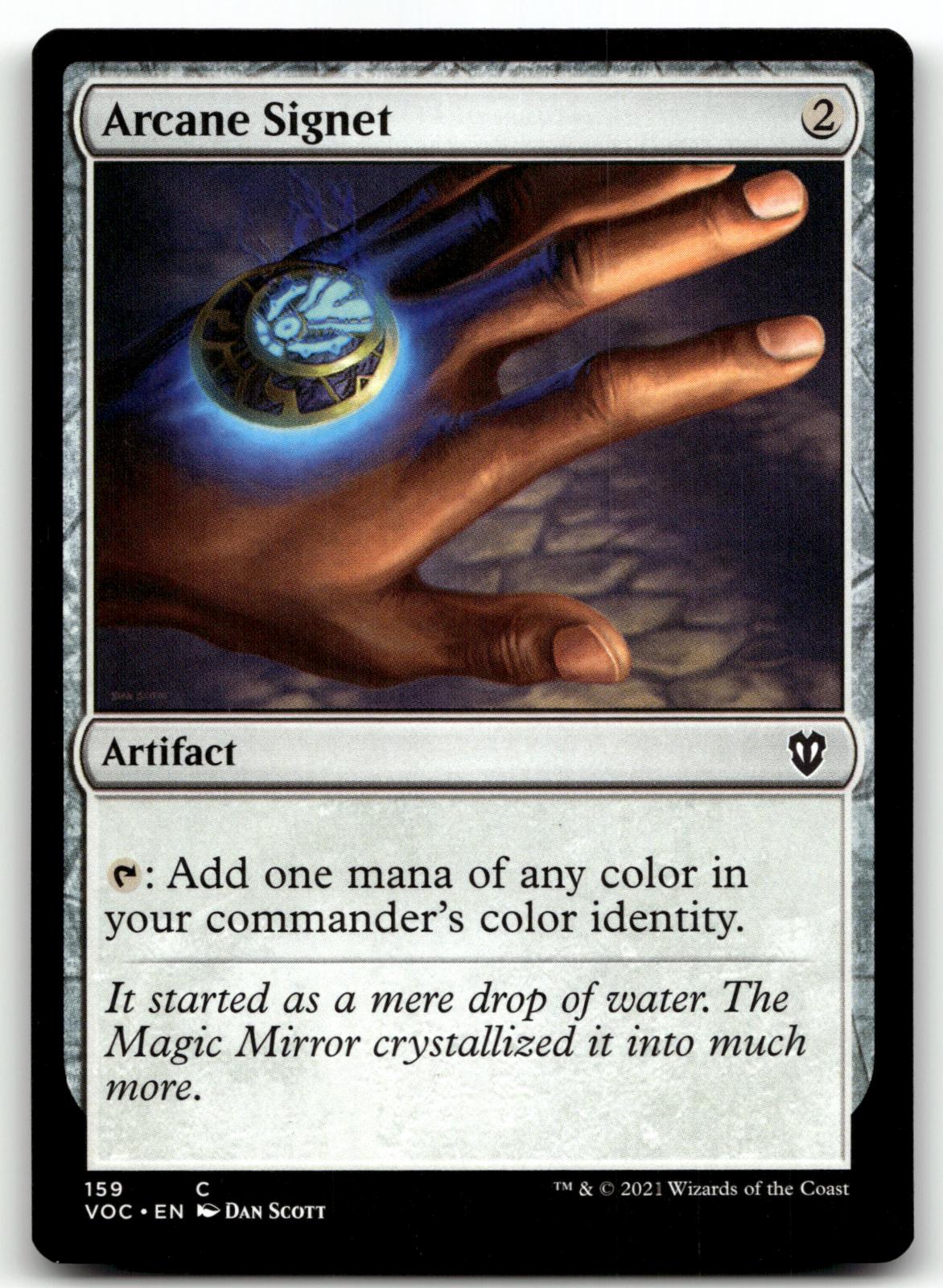 Arcane Signet 159 Commander: Innistrad: Crimson Vow Magic: The Gathering NM