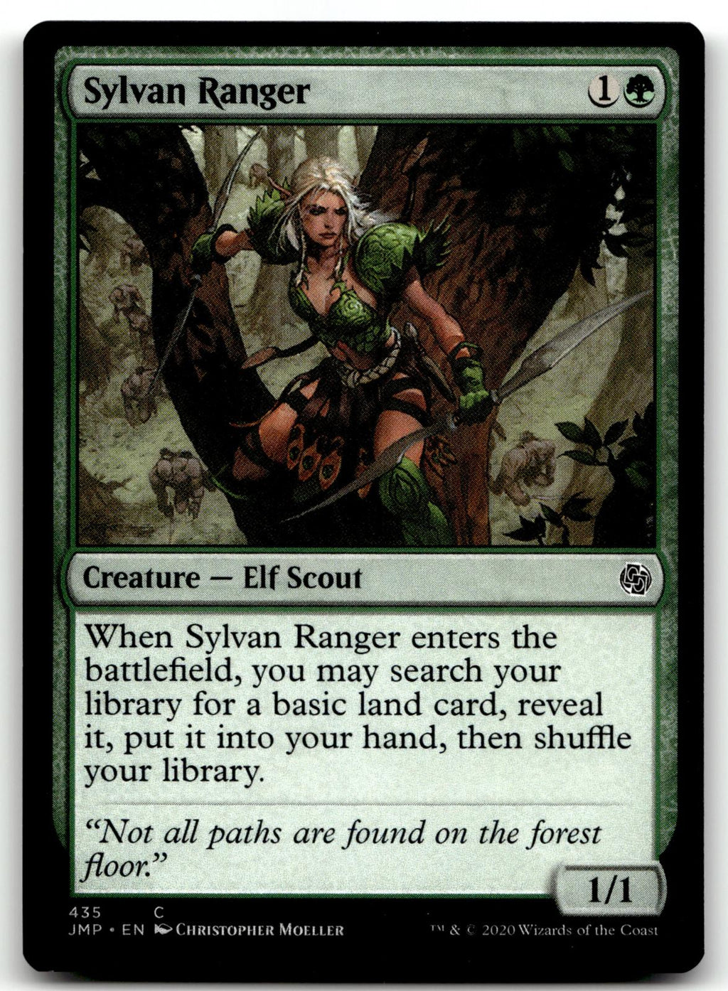 Sylvan Ranger 435 Common Jumpstart Magic: The Gathering Near Mint