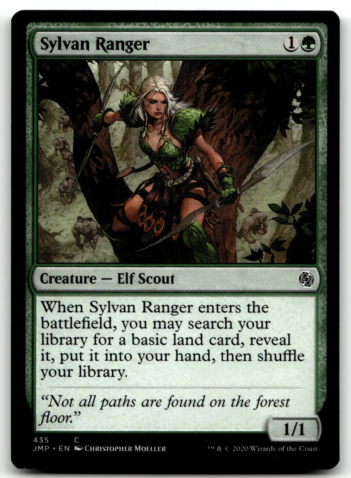 Sylvan Ranger 435 Common Jumpstart Magic: The Gathering Near Mint