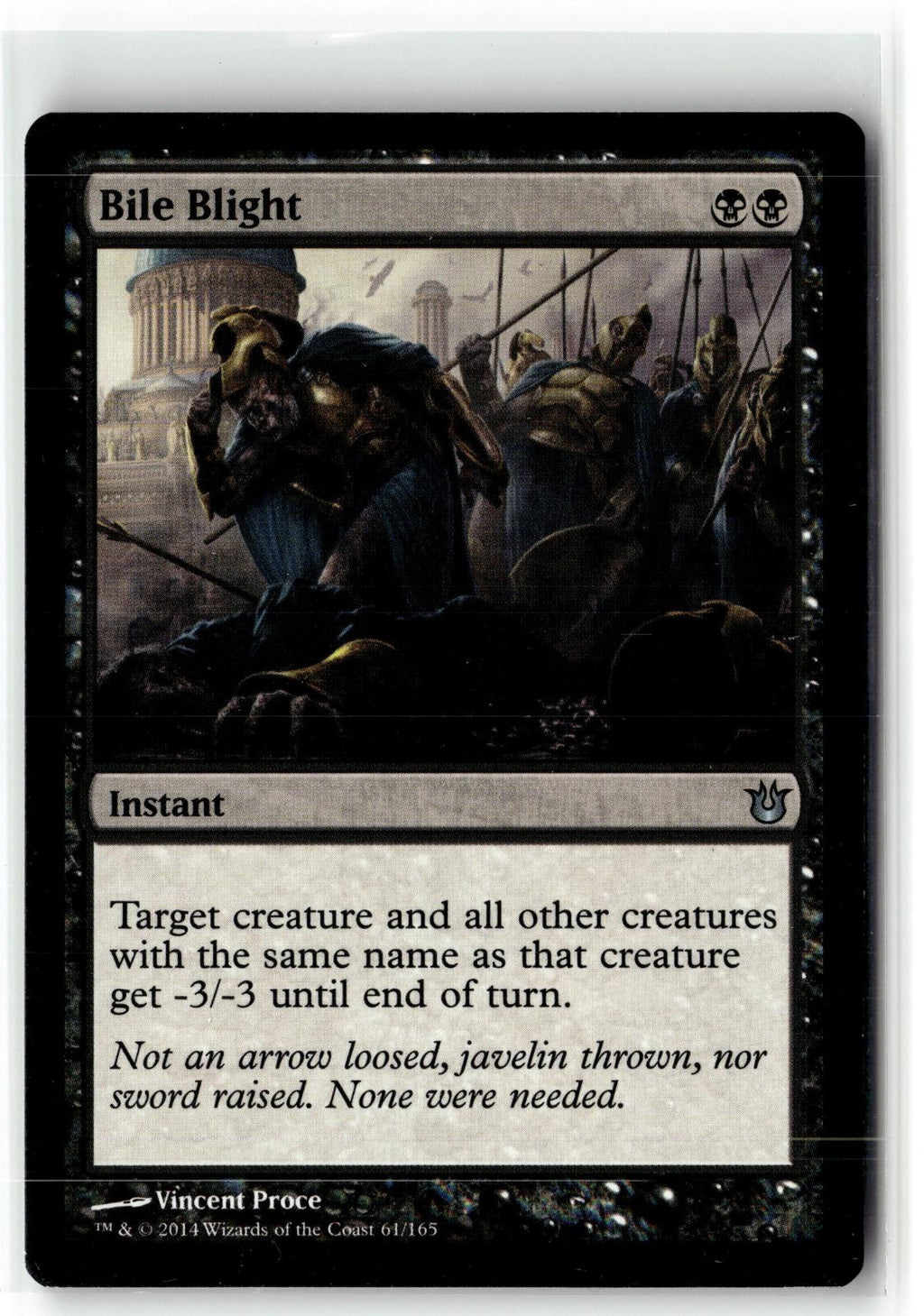 Bile Blight 61 Uncommon Born of the Gods Magic: The Gathering Near Mint