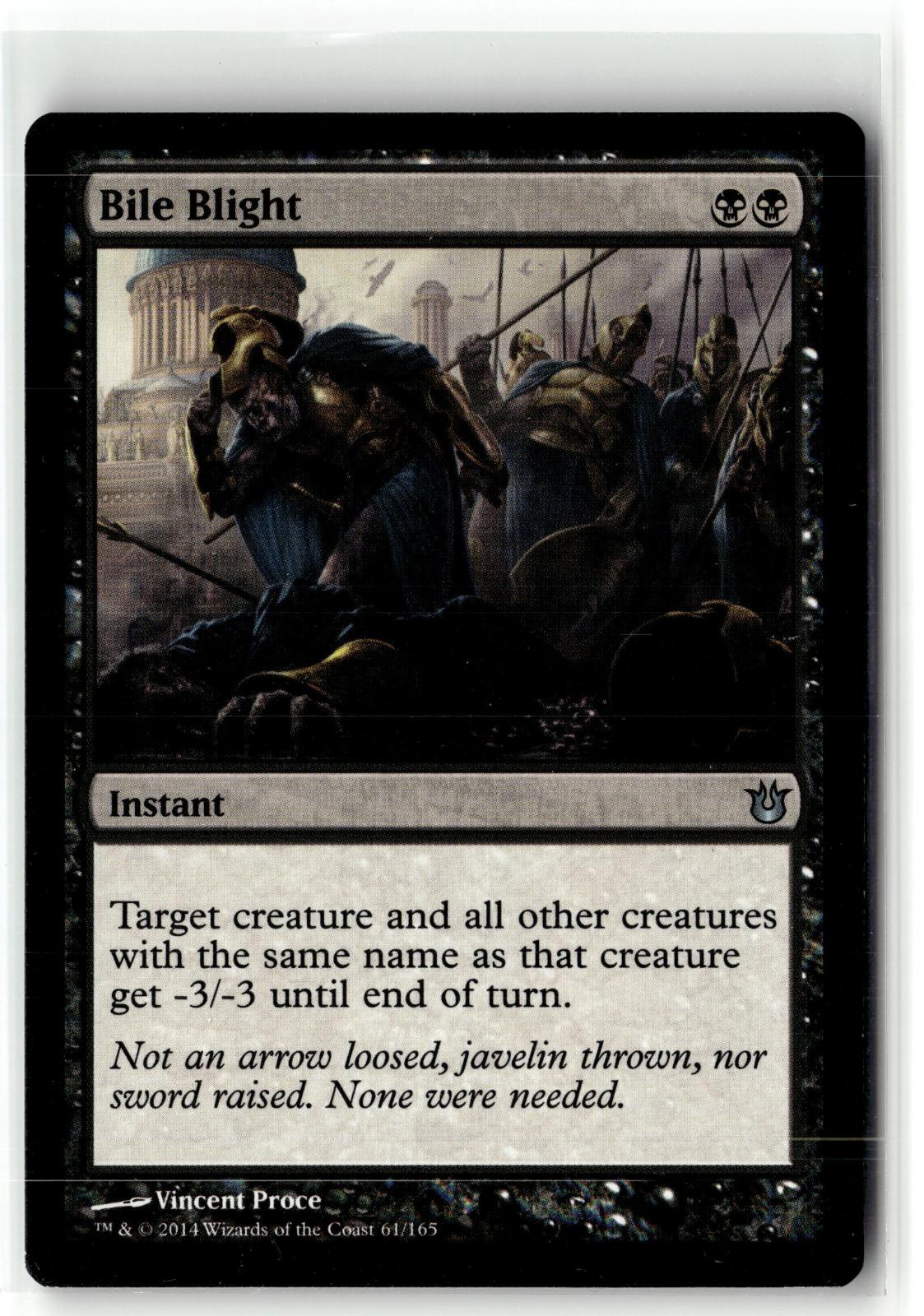 Bile Blight 61 Uncommon Born of the Gods Magic: The Gathering Near Mint
