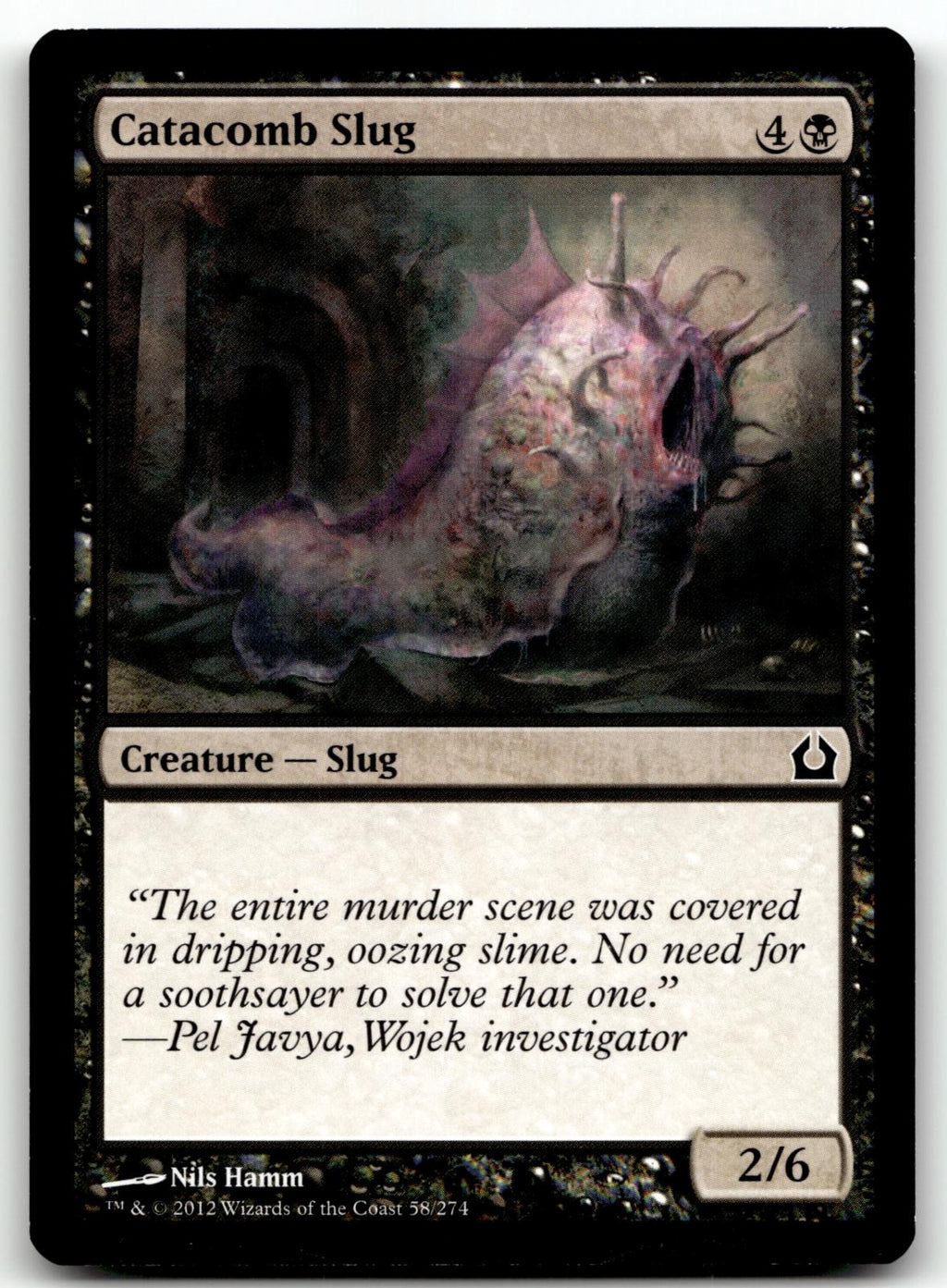 Catacomb Slug 58 Common Return to Ravnica Magic: The Gathering Near Mint