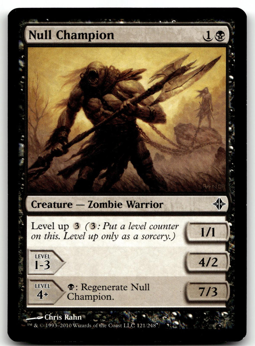 Null Champion 121 Common Rise of the Eldrazi Magic: The Gathering Near Mint
