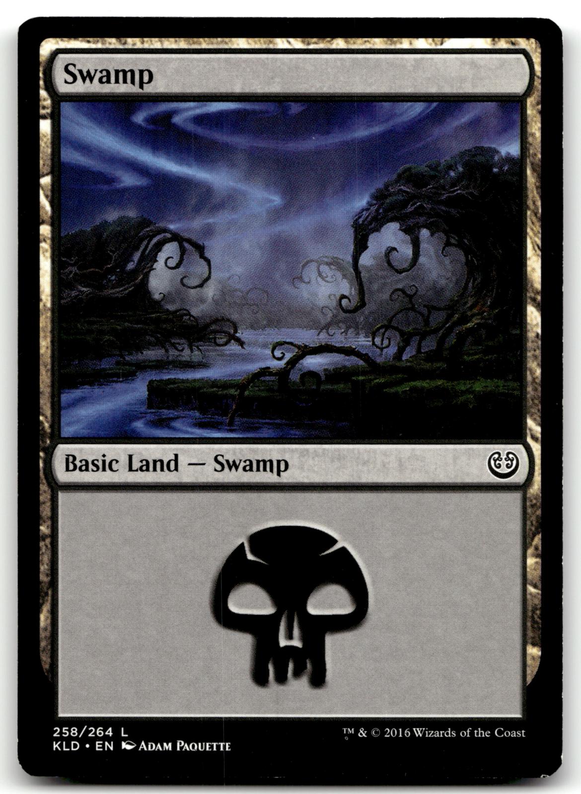 Swamp (258) 258 Land Kaladesh Magic: The Gathering Near Mint