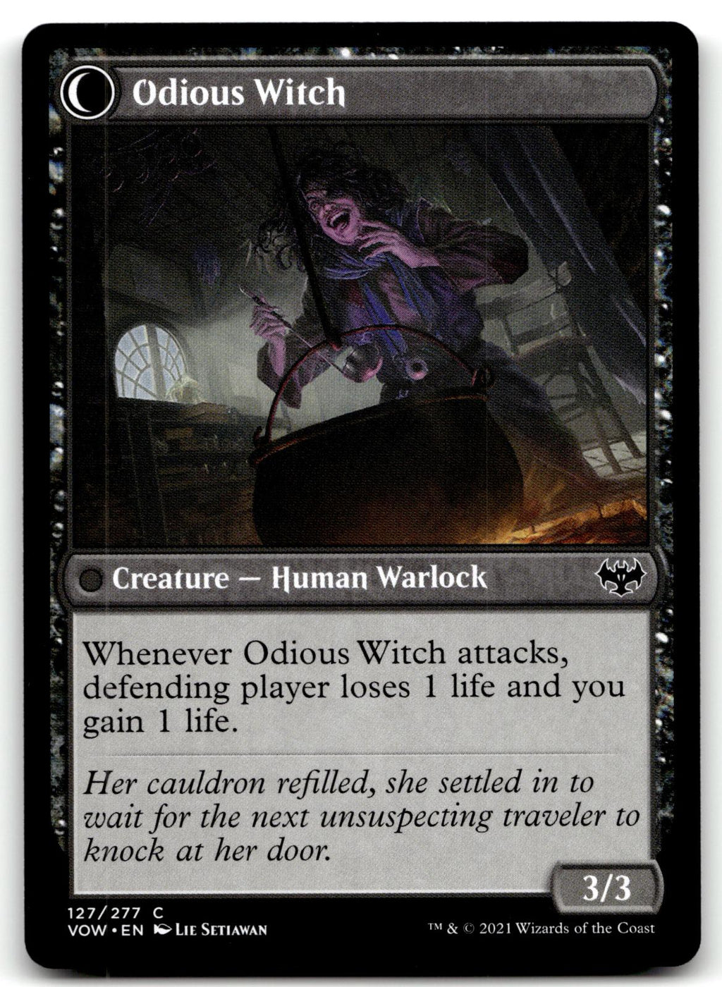 Ragged Recluse 127 Common Innistrad: Crimson Vow Magic: The Gathering Near Mint