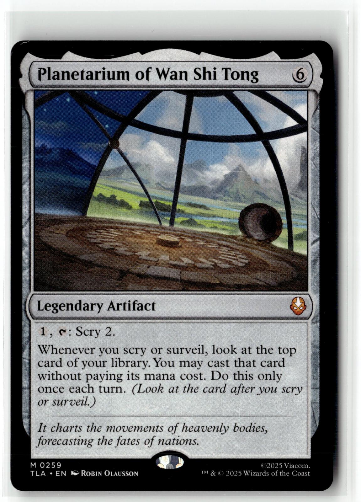 Planetarium of Wan Shi Tong 259 Avatar: The Last Airbender  NM