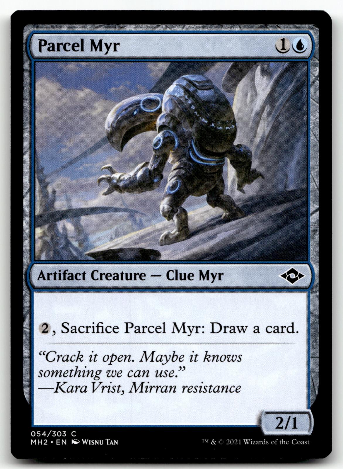 Parcel Myr 54 Common Modern Horizons 2 Magic: The Gathering Near Mint