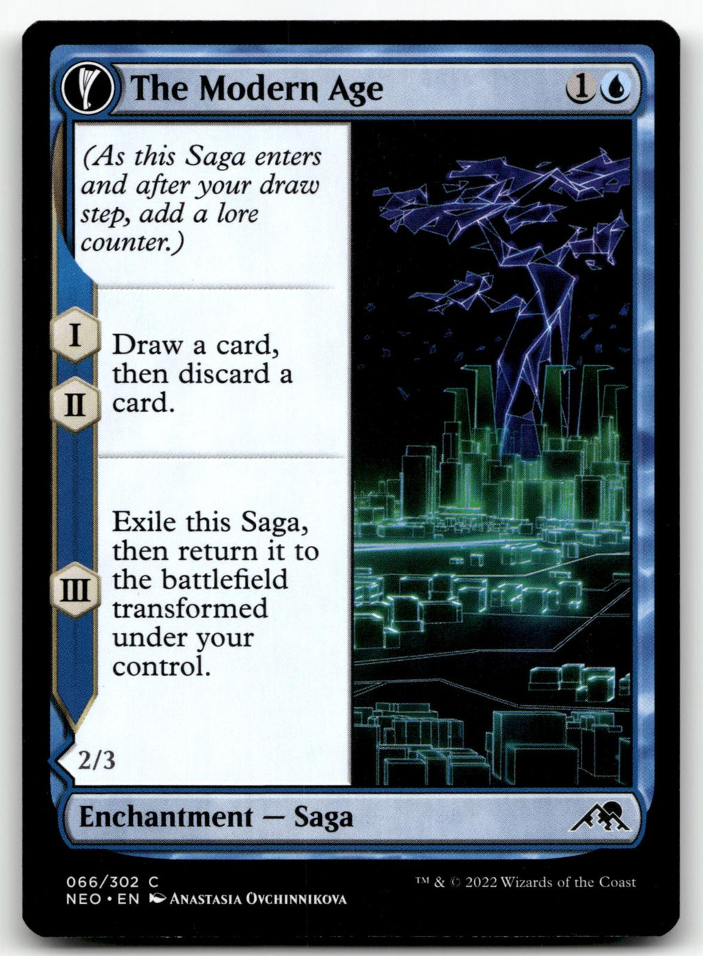 The Modern Age 66 Common Kamigawa: Neon Dynasty Magic: The Gathering Near Mint