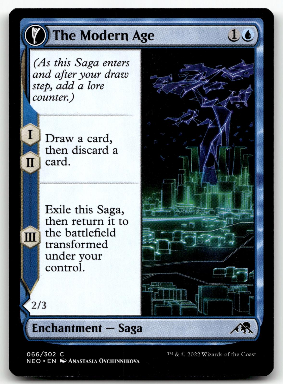The Modern Age 66 Common Kamigawa: Neon Dynasty Magic: The Gathering Near Mint