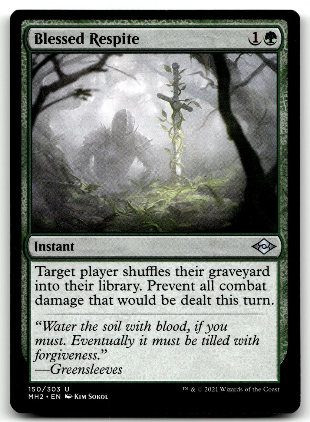 Blessed Respite 150 Uncommon Modern Horizons 2 Magic: The Gathering Near Mint