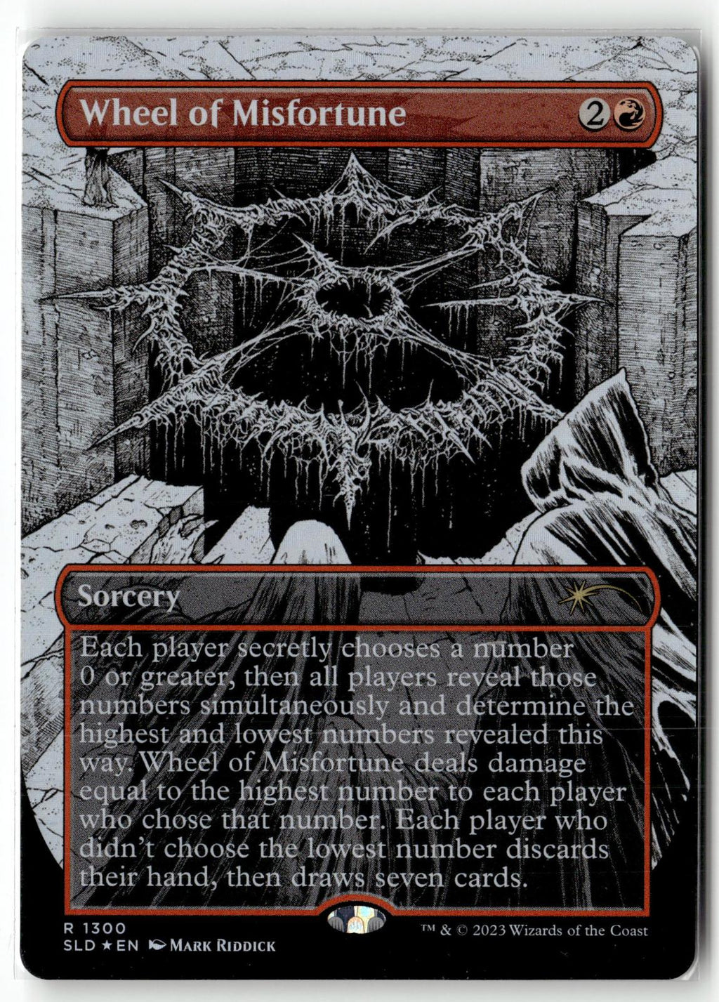 Wheel of Misfortune (1300) 1300 Secret Lair Drop Series Magic: Foil NM