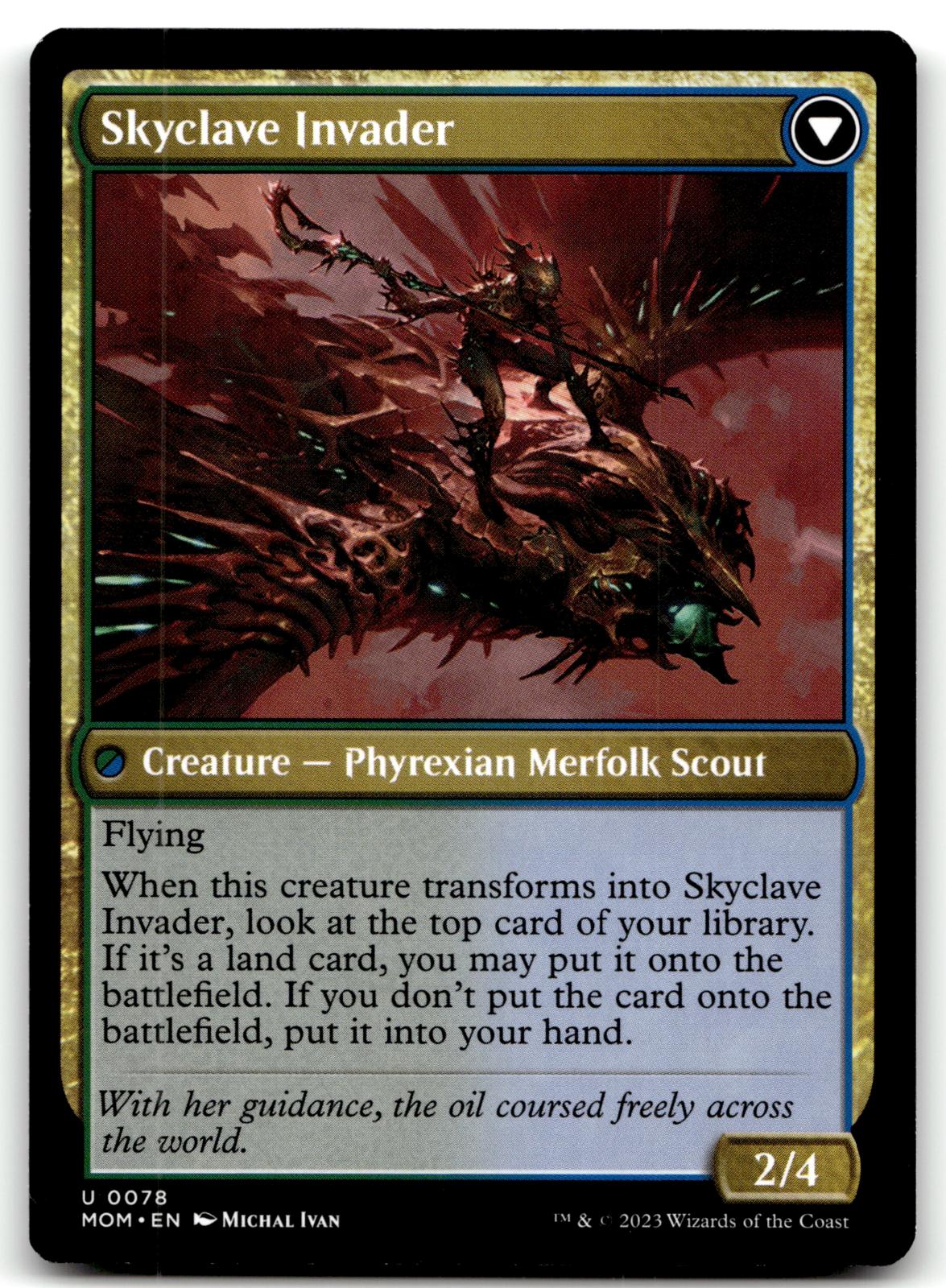 Skyclave Aerialist 78 Uncommon March of the Machine Magic: The Gathering NM