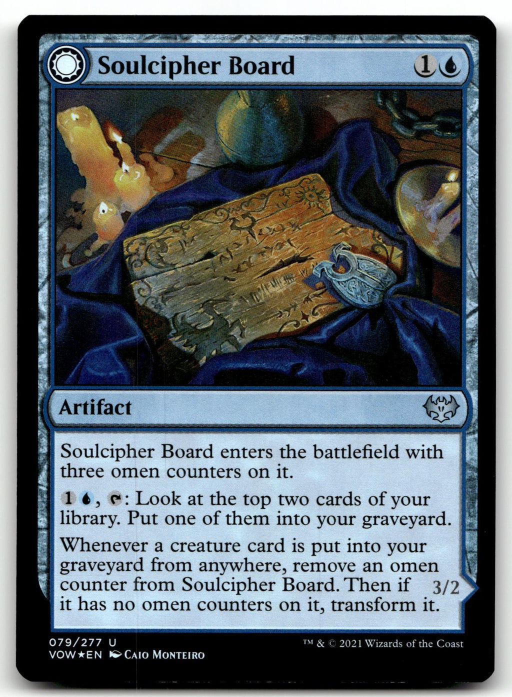 Soulcipher Board 79 Uncommon Innistrad: Crimson Vow Magic: The Gathering Foil NM