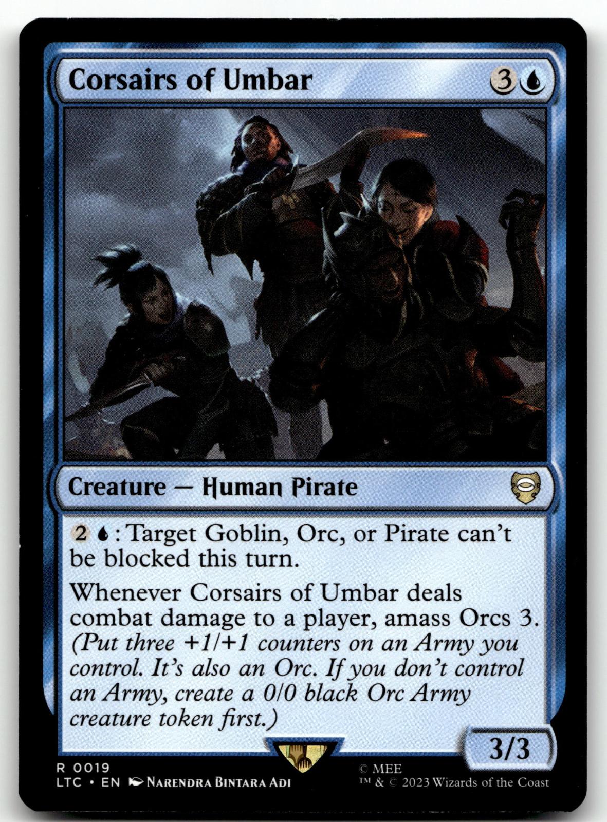 Corsairs of Umbar 19 Commander: The Lord of the Rings: Tales of Middle-earth