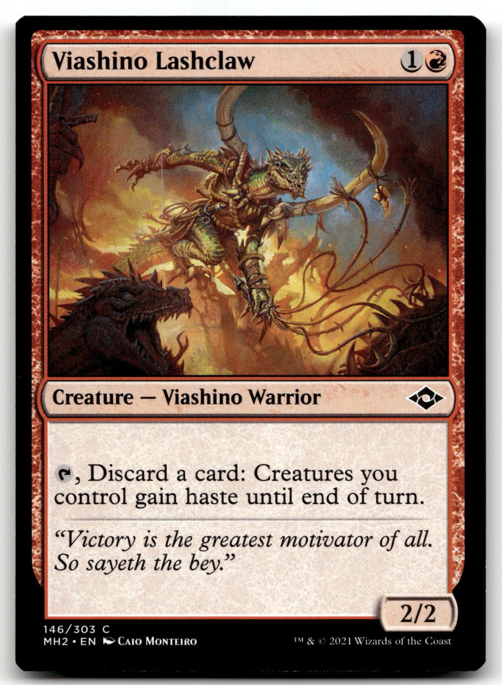 Viashino Lashclaw 146 Common Modern Horizons 2 Magic: The Gathering Near Mint