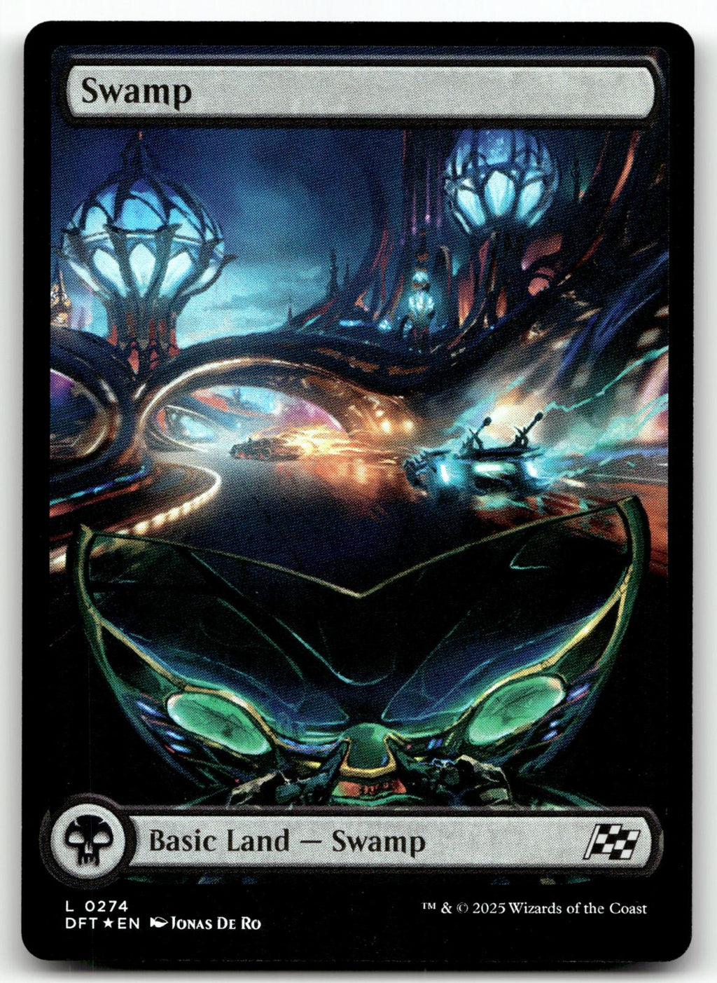 Swamp (0274) 274 Land Aetherdrift Magic: The Gathering Foil Near Mint